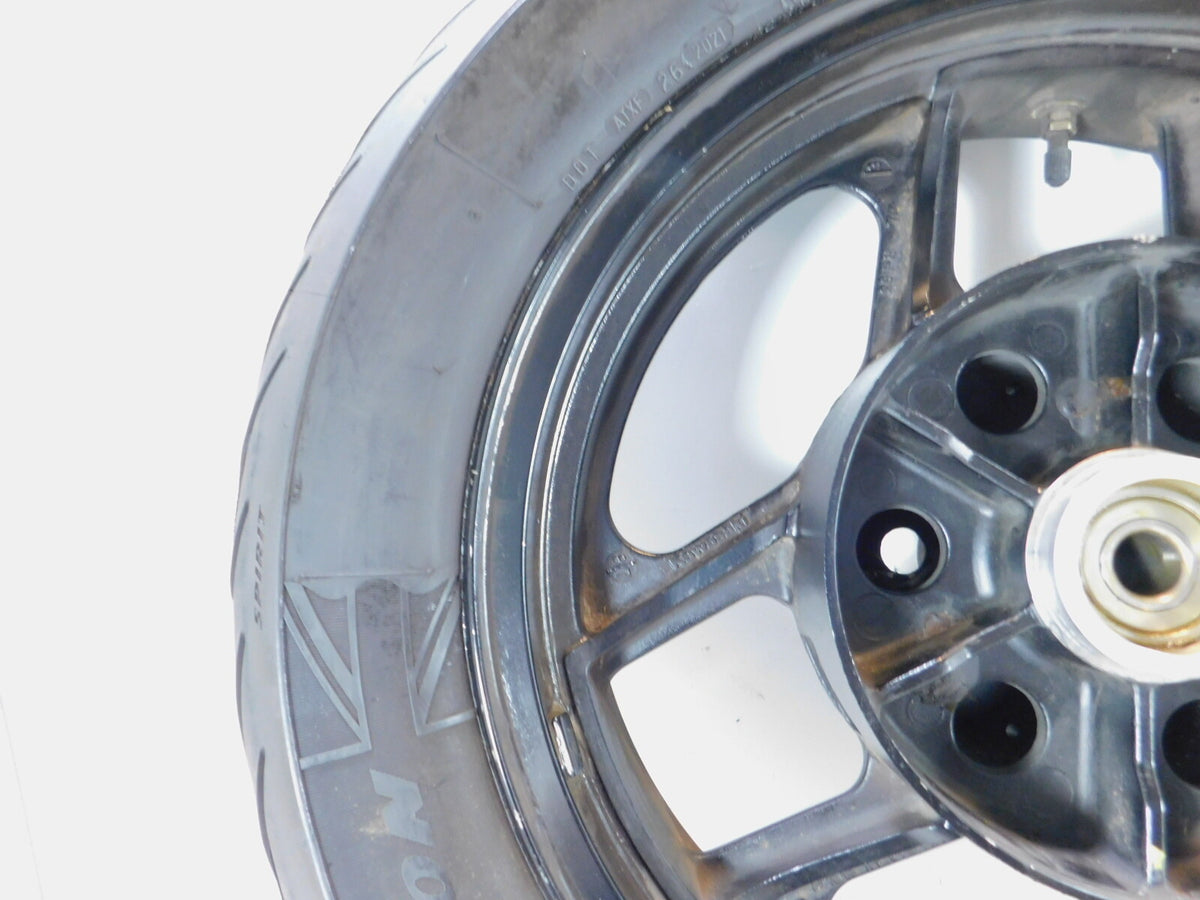 1986 & 1987 Kawasaki Ninja 1000 1000R ZX1000 GPZ Black Rear Wheel Rim & Tire - C3 Cycle