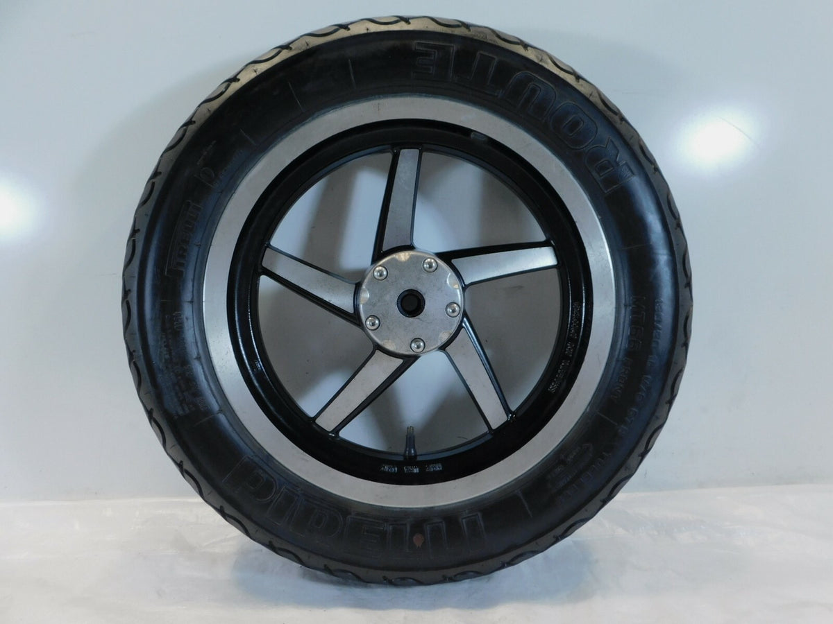2000 00 Victory Standard V92 Cruiser Cast 5-Spoke Front Wheel Rim & Tire - C3 Cycle