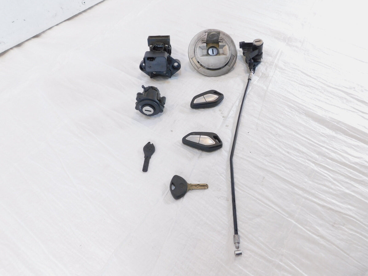 2011-2013 BMW K1600GT K1600GTL Gas Cap Ignition Switch Fob Locks And Keys - C3 Cycle