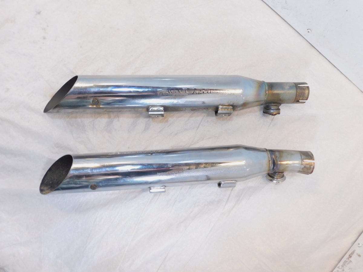 Harley Davidson Softail Heritage Classic Screamin Eagle Exhaust Pipe Mufflers - C3 Cycle