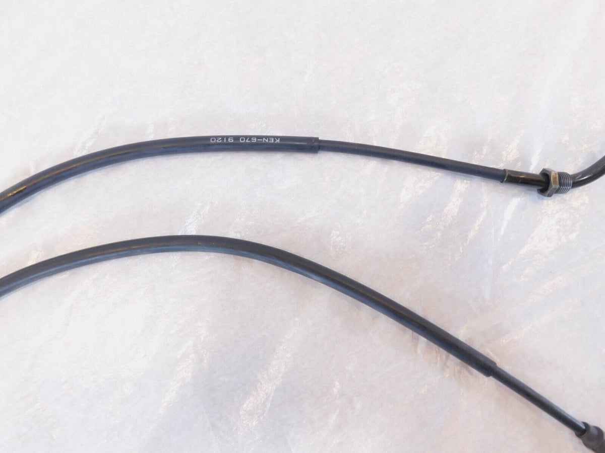 1996-2016 Honda CMX250 Rebel 250 Front Handlebar Throttle Open/Close Cable Lines - C3 Cycle