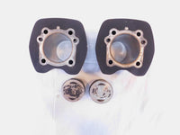 Harley Davidson Twin Cam Touring Dyna & Softail Engine Pistons & Black Cylinders - C3 Cycle
