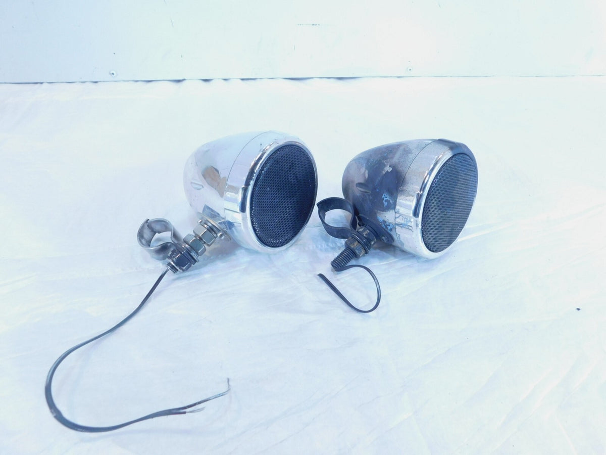 1998-2000 Honda Shadow Ace 750 VT750C Front Handlebar Radio Audio Speakers - C3 Cycle