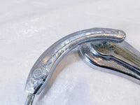 Harley FXR & Softail & Dyna & Sportster Rain Drop Left Chrome Rear View Mirror - C3 Cycle