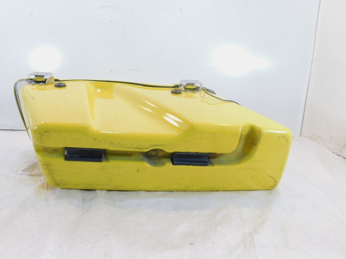 Harley Right Left Road King Street & Electra Glide CVO Sunrise Yellow Saddlebags - C3 Cycle