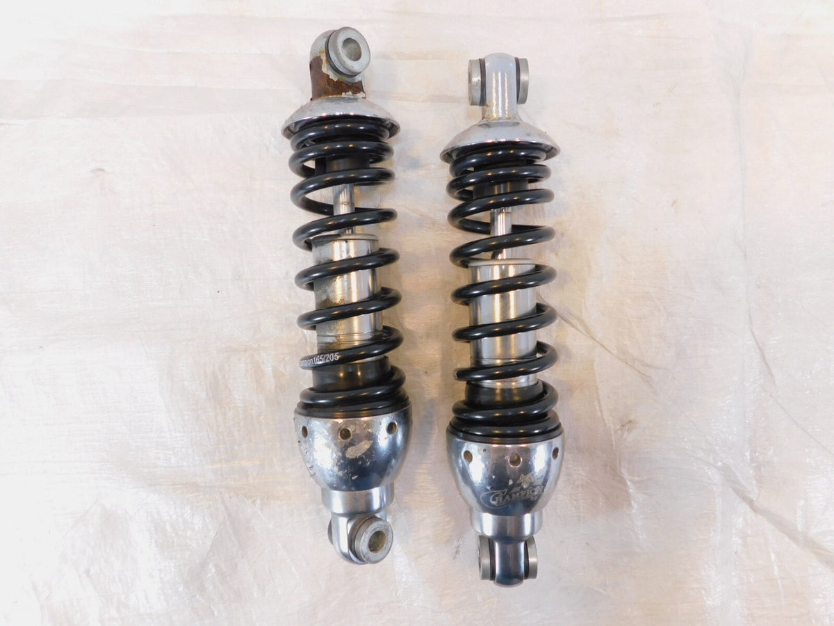 Harley Davidson Sportster 883 Custom & 1200 11" Chrome Rear Shock Absorbers
