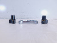 Harley Davidson Sportster 883 Chrome Eagle Spirit Handlebar Bar Riser Clamps - C3 Cycle