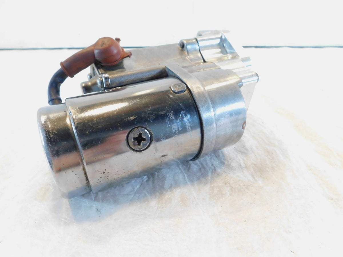Harley Davidson Twin Cam Road King Softail Dyna Polished Starter Motor for Parts - C3 Cycle