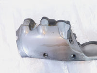 Honda GL1800 Goldwing 1800 Silver Left Exhaust Header Pipe Muffler Shield Cover - C3 Cycle