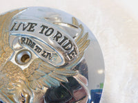 Harley Touring Softail Dyna Live to Ride Eagle Air Cleaner Filter Cover Insert - C3 Cycle