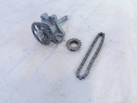 2002 02 Honda FSC600 Silver Wing 600 Engine Motor Oil Pump w/ Chain & Sprocket - C3 Cycle