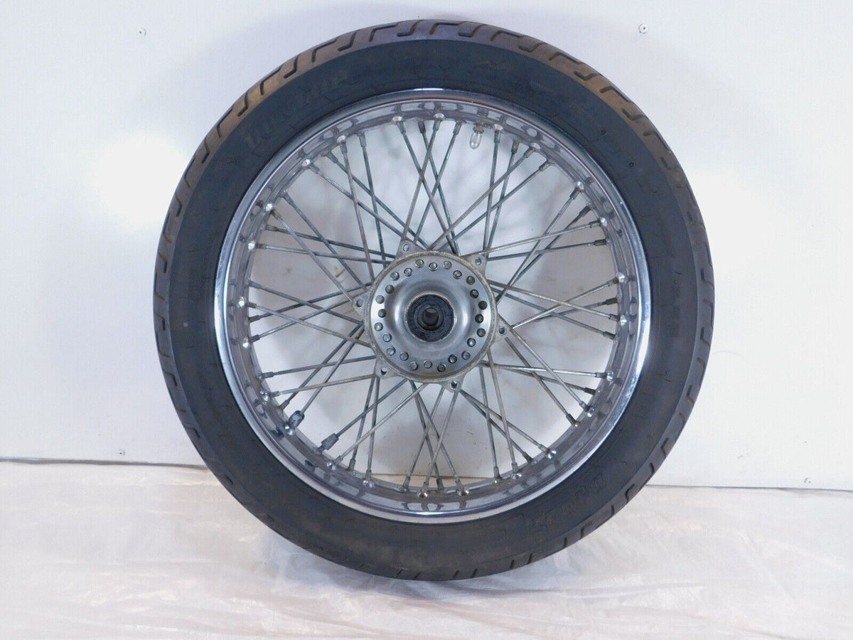 1999-2009 Yamaha V-Star 1100 XVS1100 Custom Laced Spoked Front Wheel - Bent - C3 Cycle