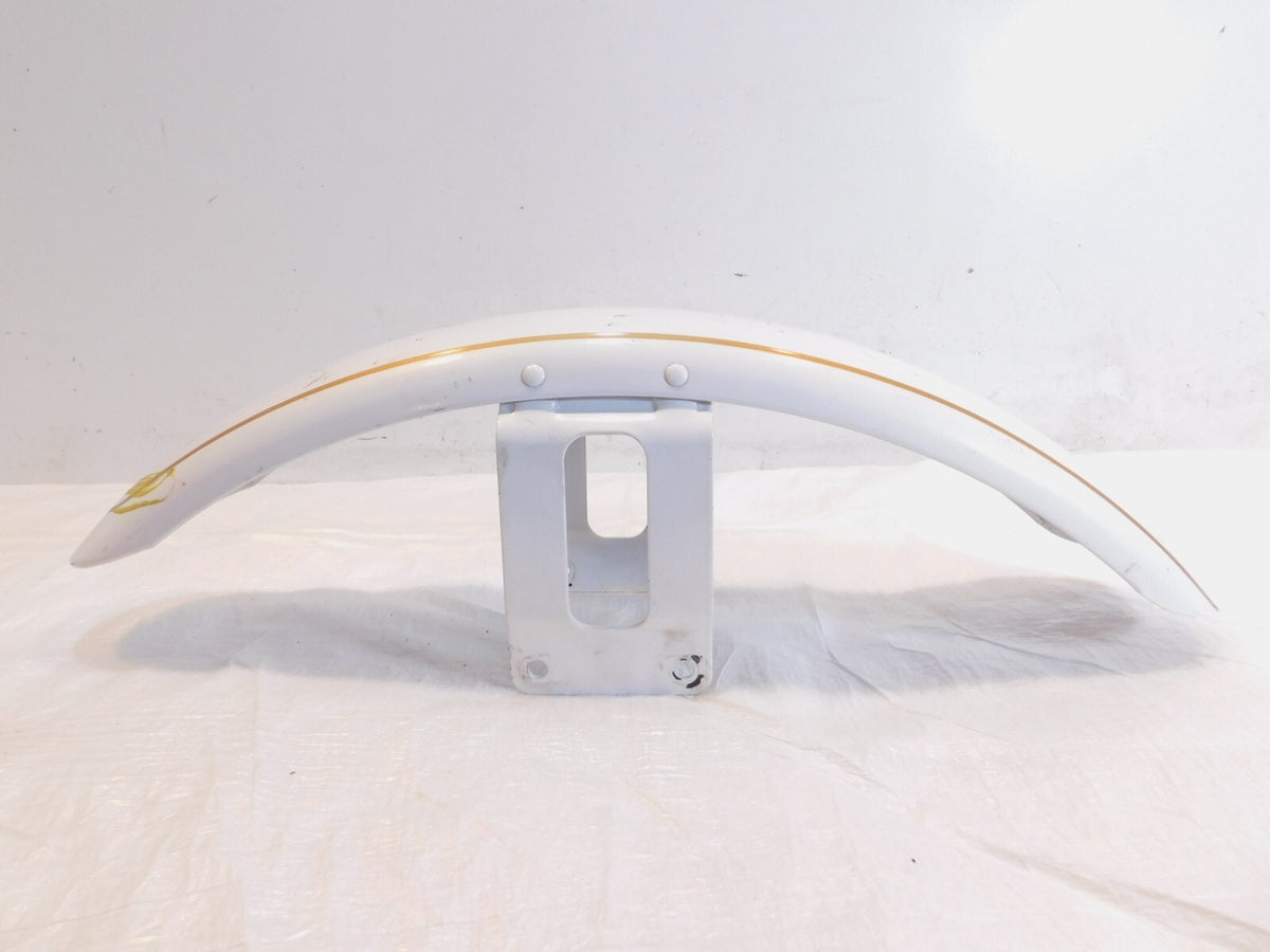 Harley Davidson Sportster 883 & 1200 & Dyna White Front Wheel Cover Fender - C3 Cycle