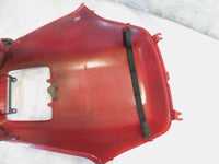 1996-1998 Honda PC800 Pacific Coast 800 Red Fuel Gas Petrol Tank Cover Fairing - C3 Cycle