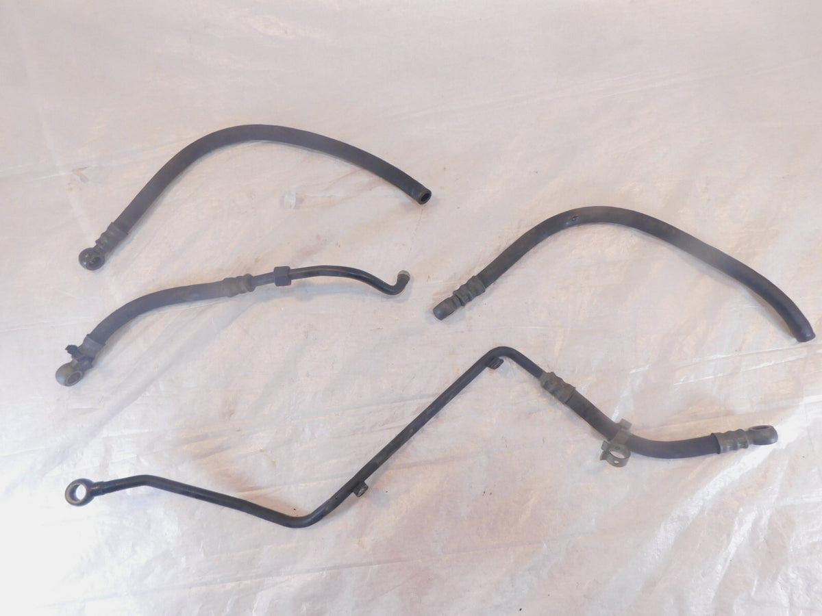 BMW R1100 R1100RT Black Front Engine Motor Oil Cooler Hose Pipe Lines - C3 Cycle