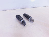 Harley Touring FXR Dyna Sportster & Softail Chrome & Rubber Footpegs Footrests - C3 Cycle