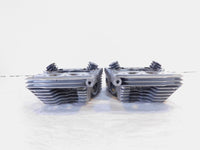 Harley Davidson Touring Softail & Dyna Silver Cylinder Heads & Valves w/ Springs - C3 Cycle