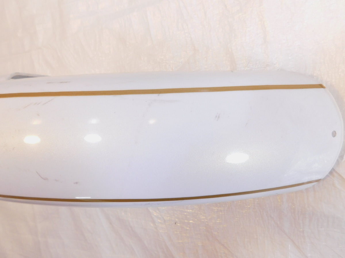 Harley Davidson Sportster 883 & 1200 & Dyna White Front Wheel Cover Fender - C3 Cycle