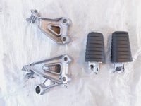 1985-95 Yamaha V-Max VMX 1200 VMX1200 Front Left/Right Mount Brackets & Footpegs - C3 Cycle