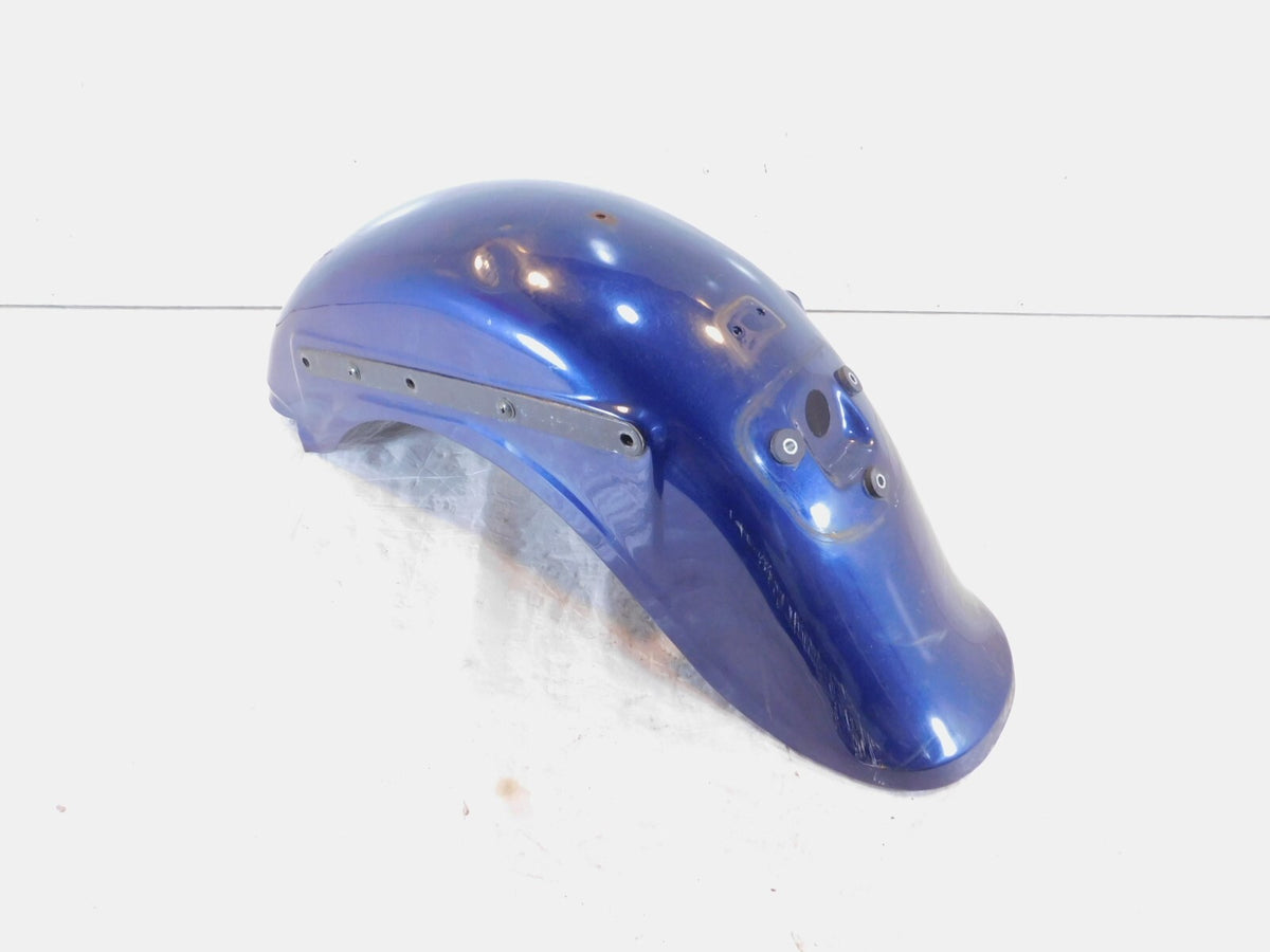 2004 04 Kawasaki VN800 Vulcan 800 Classic Blue Rear Wheel Mudguard Cover Fender - C3 Cycle