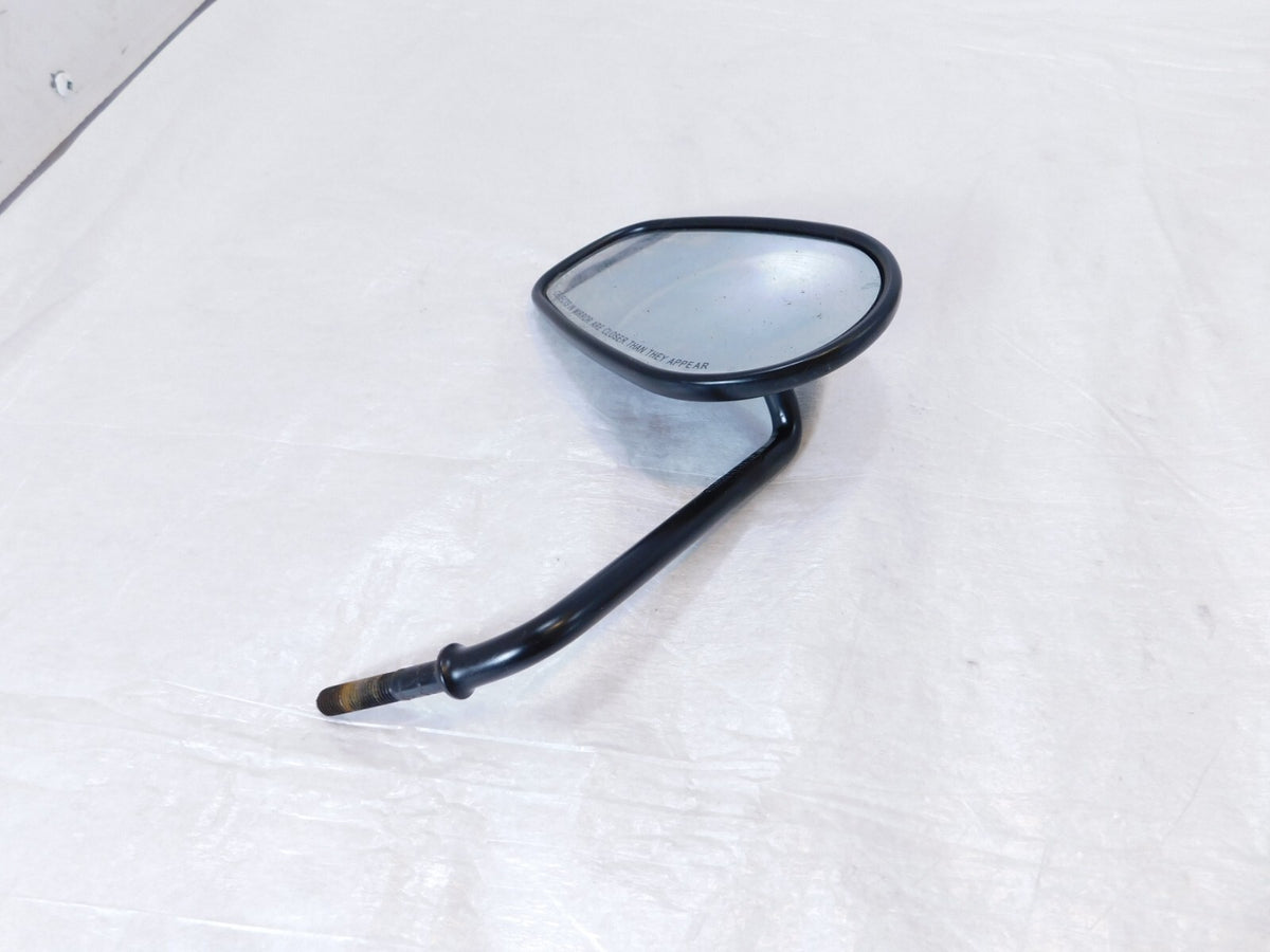 Harley Davidson FXR & Softail & Dyna & Sportster Black Left Rear View Mirror - C3 Cycle