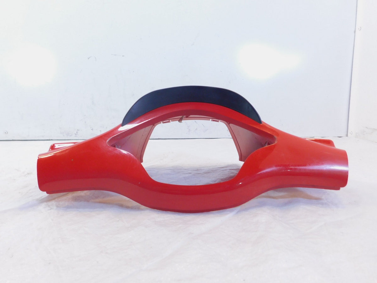 Piaggio Vespa Primavera 50 125 150 Red Front Upper Handlebar Cover Fairing - C3 Cycle