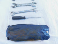 Honda CB350K CB450K Scrambler CL350 350 Owners Wrench Tool Kit Lot w/\Bag Pouch - C3 Cycle