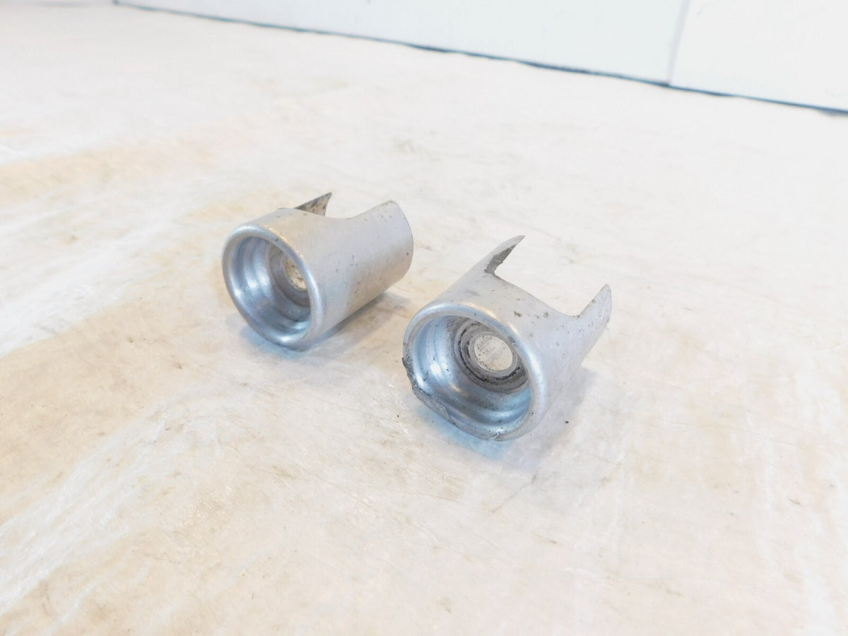 Pair Harley Davidson Sportster 883 1200 Shock Absorber Mount Bolt Covers - C3 Cycle