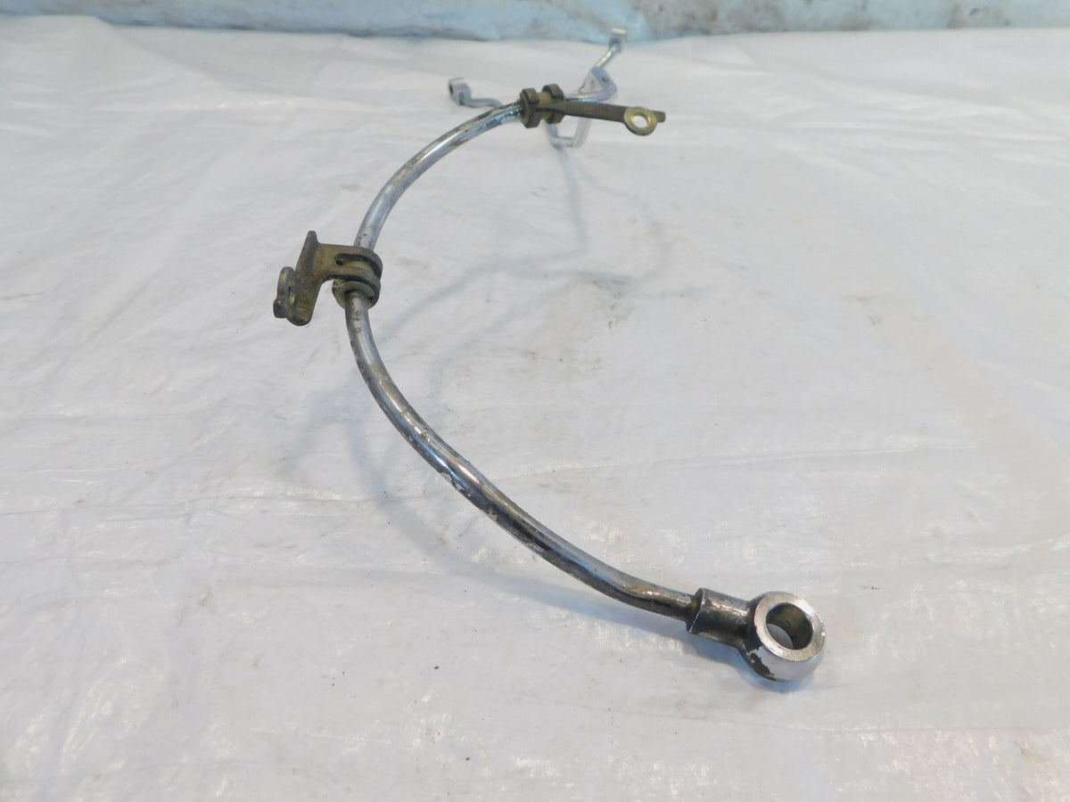 1989-1998 Honda PC800 Pacific Coast 800 Front Cylinder Head Oil Feed Line Pipe - C3 Cycle