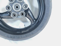 Ducati Monster 400 750 SuperSport 620 OEM Black Rear Wheel Rim & Tire - Straight - C3 Cycle