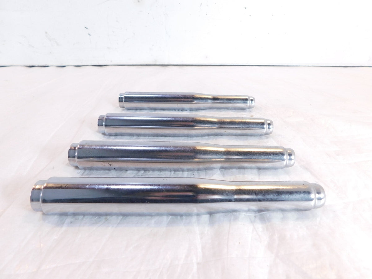 (4) Harley Davidson Sportster 883 & 1200 Custom & Low Chrome Pushrod Covers