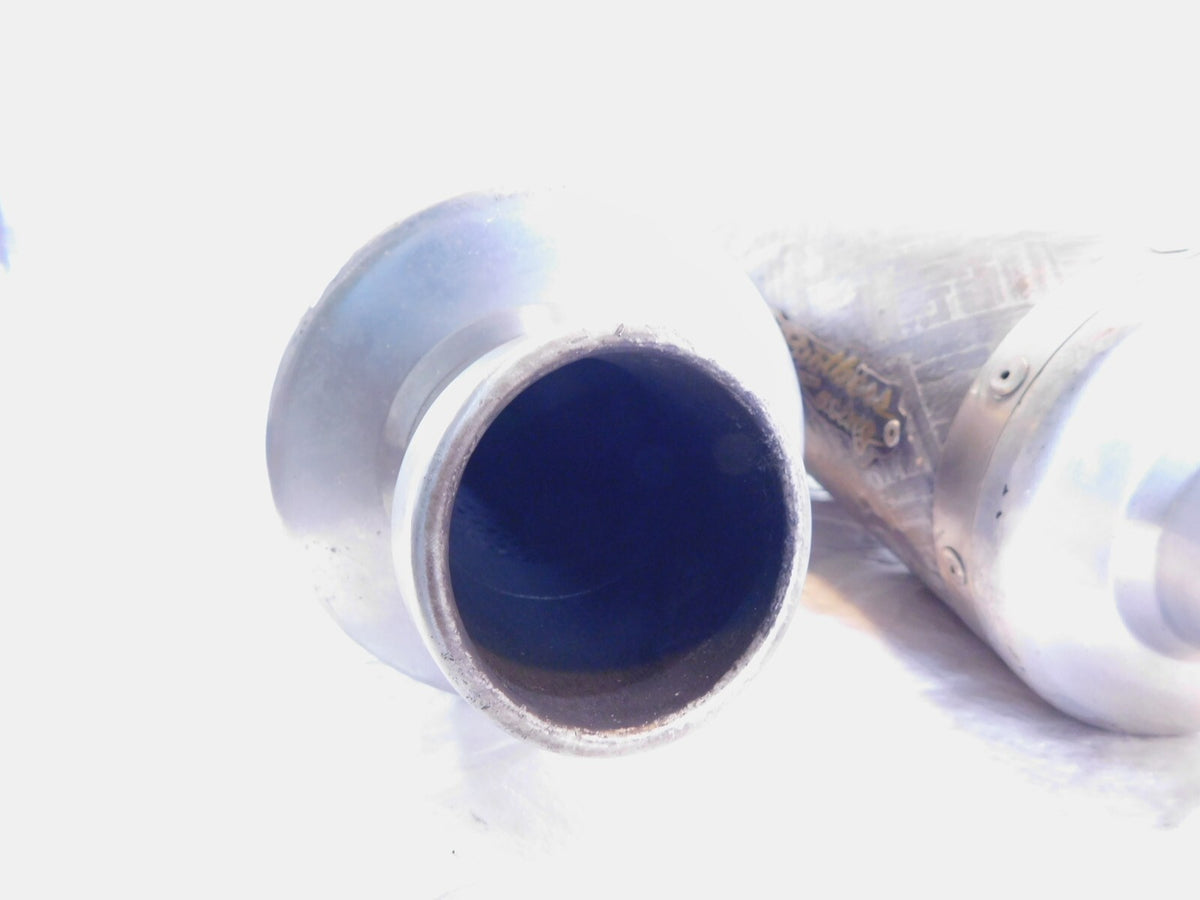 Honda Super Hawk Firestorm VTR1000F Two Brothers Racing Exhaust Muffler Pipes - C3 Cycle