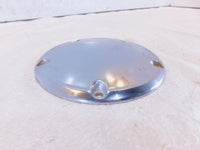 Harley Davidson Twin Cam Dyna Softail Left Engine Chrome Derby Clutch Cover - C3 Cycle