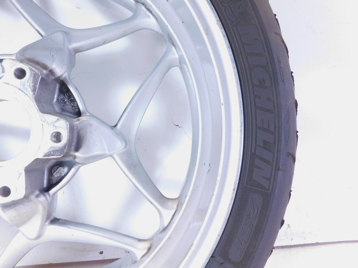 2005-2013 BMW R1200RT R1200ST R1200 RT ST R900RT Silver Back Rear Wheel & Tire - C3 Cycle