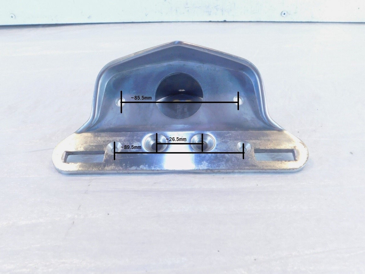 2009 Triumph Bonneville T100 Rear Fender Taillight License Plate Bracket Mount - C3 Cycle