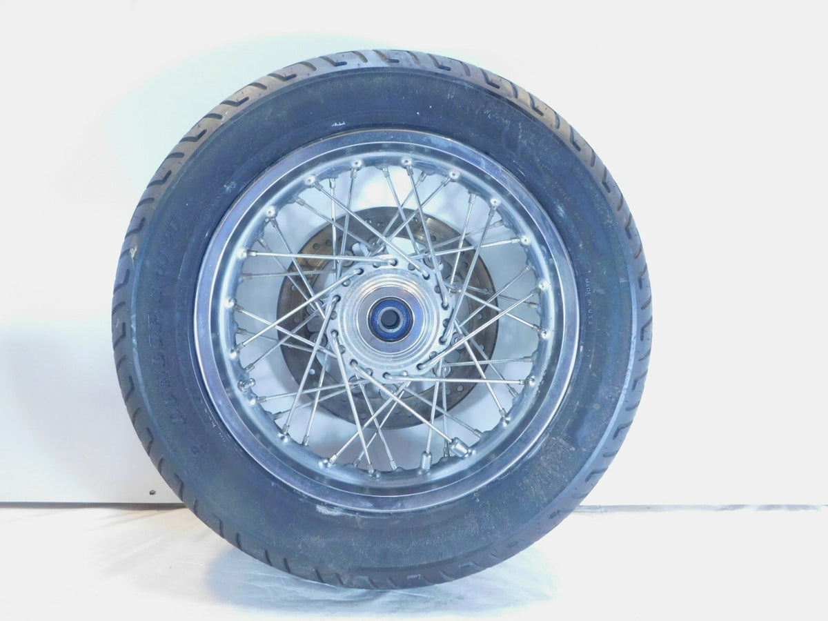 Victory V92 Deluxe & Touring Cruiser Laced Front Wheel Rim Rotor & Tire 16" x 3" - C3 Cycle