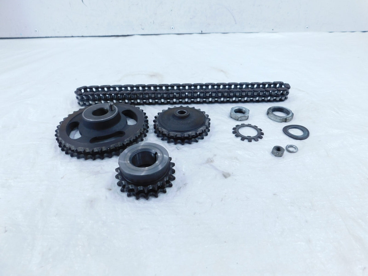 1976 Moto Guzzi Convert V1000 Engine Camshaft Cam Timing Sprocket Gears & Chain - C3 Cycle