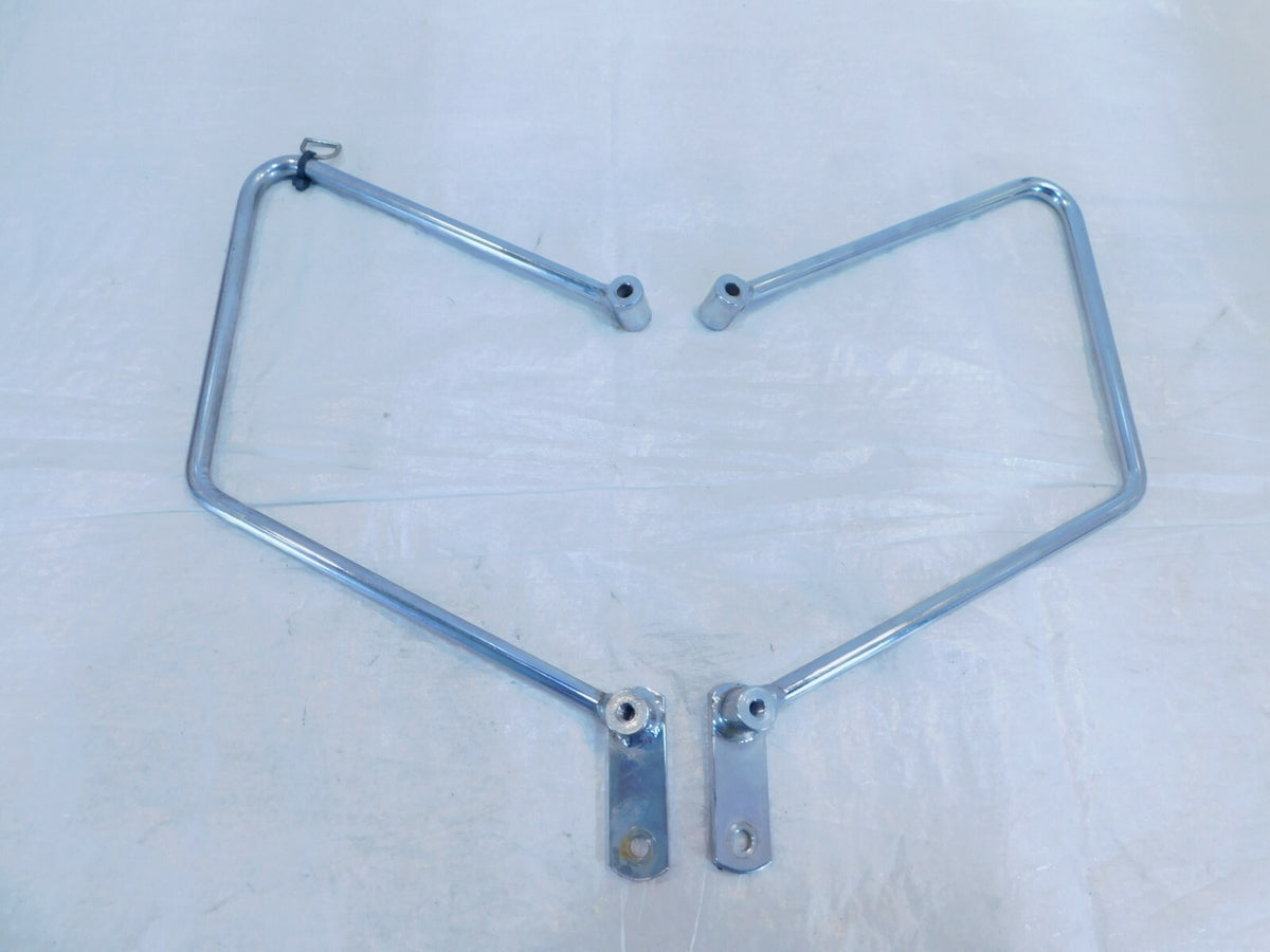1999 Kawasaki Vulcan 1500 Classic Rear Back Saddlebag Mounting Brackets Chrome - C3 Cycle