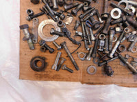 1986-1990 Harley Davidson Sportster 883 & 1200 Nut Bolt & Brackets Parts Box Lot - C3 Cycle