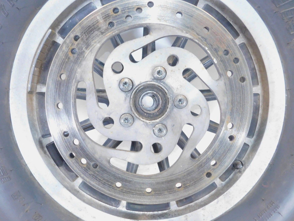 2006-2007 Harley Davidson Sportster 1200 Low Cast Rear Wheel Rim & Tire & Rotor - C3 Cycle