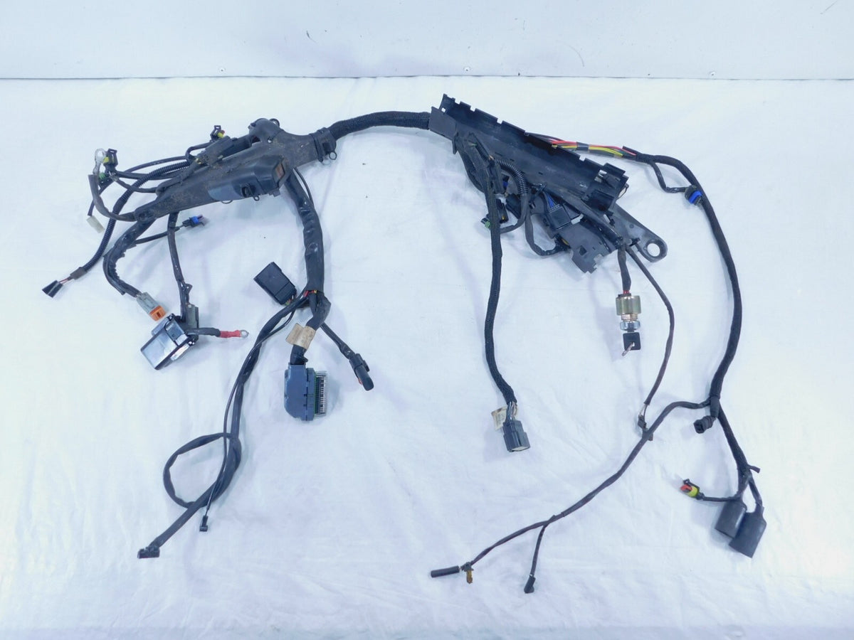 2010-2011 Harley Davidson XR1200 Main Wire Wiring Harness Loom & Ignition Switch - C3 Cycle