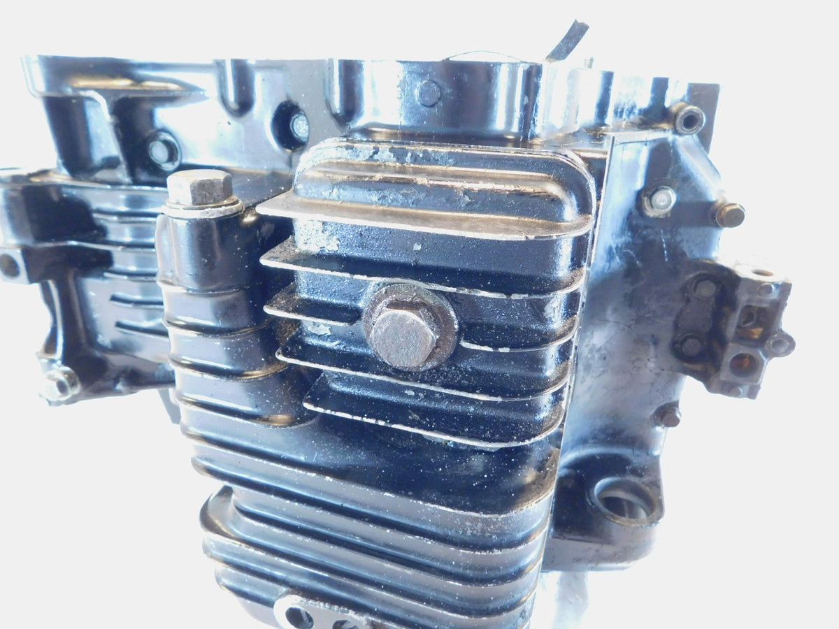 1982 82 Honda CM450C 450 Custom Black Engine Motor Crankcase Cases Motor Block - C3 Cycle