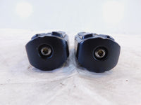 Harley Davidson FXR Dyna Sportster & Softail Black Skull Footrest Footpeg Pegs - C3 Cycle