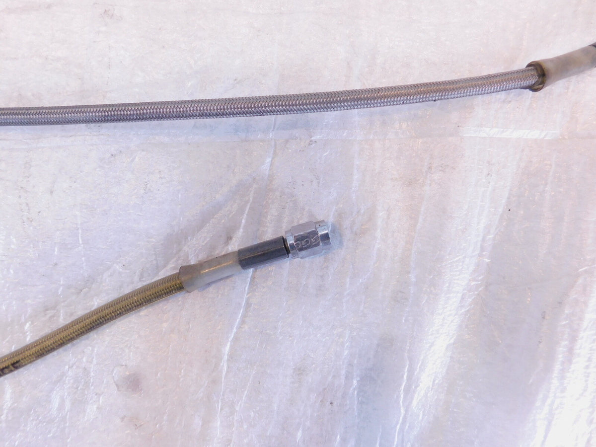 2002 American IronHorse Texas Chopper Front Wheel Brake Caliper Hose Pipe Lines - C3 Cycle