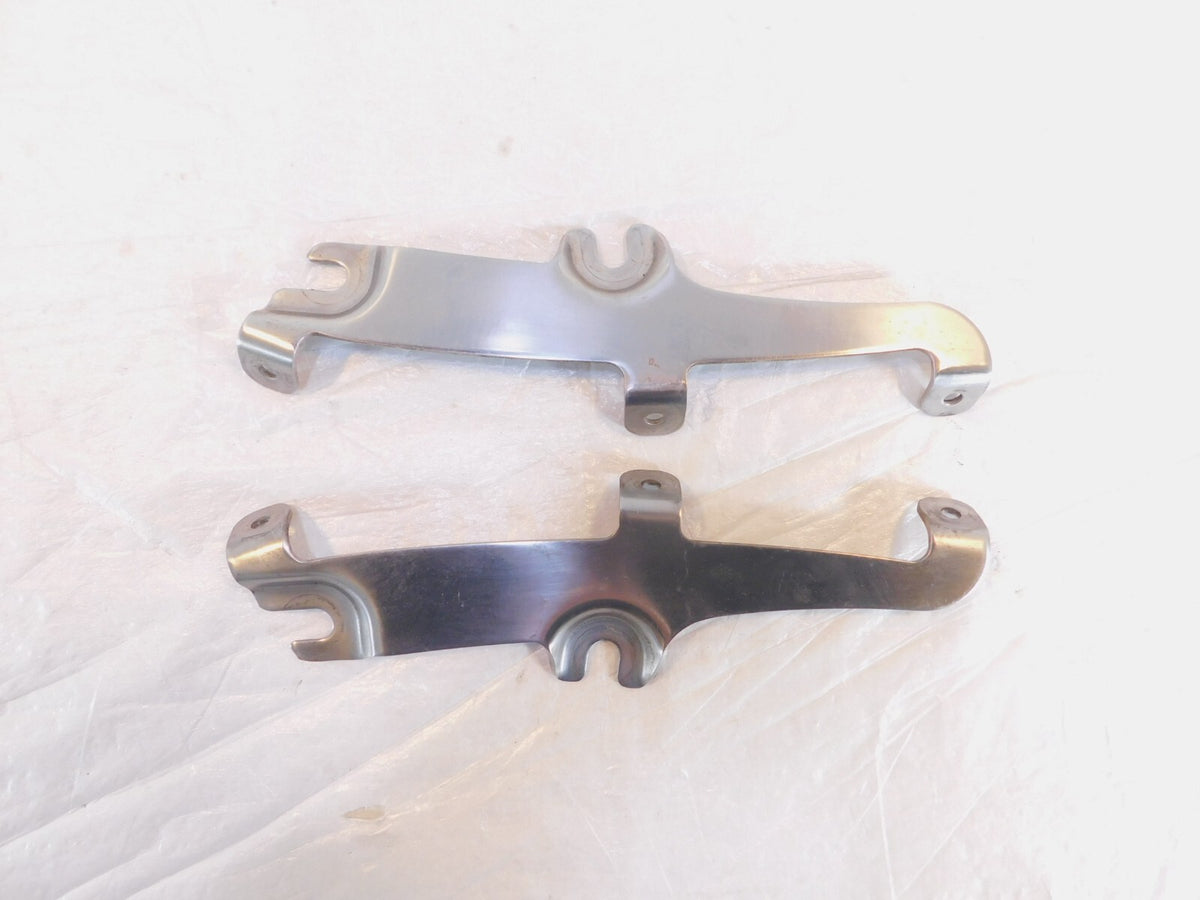 Harley Davidson Sportster 883 1200 Custom Pair Front Windshield Mount Brackets - C3 Cycle