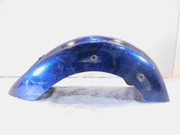 2002 Yamaha V-Star 1100 XVS1100 Classic Blue Rear Wheel Fender Mudguard -Dented - C3 Cycle