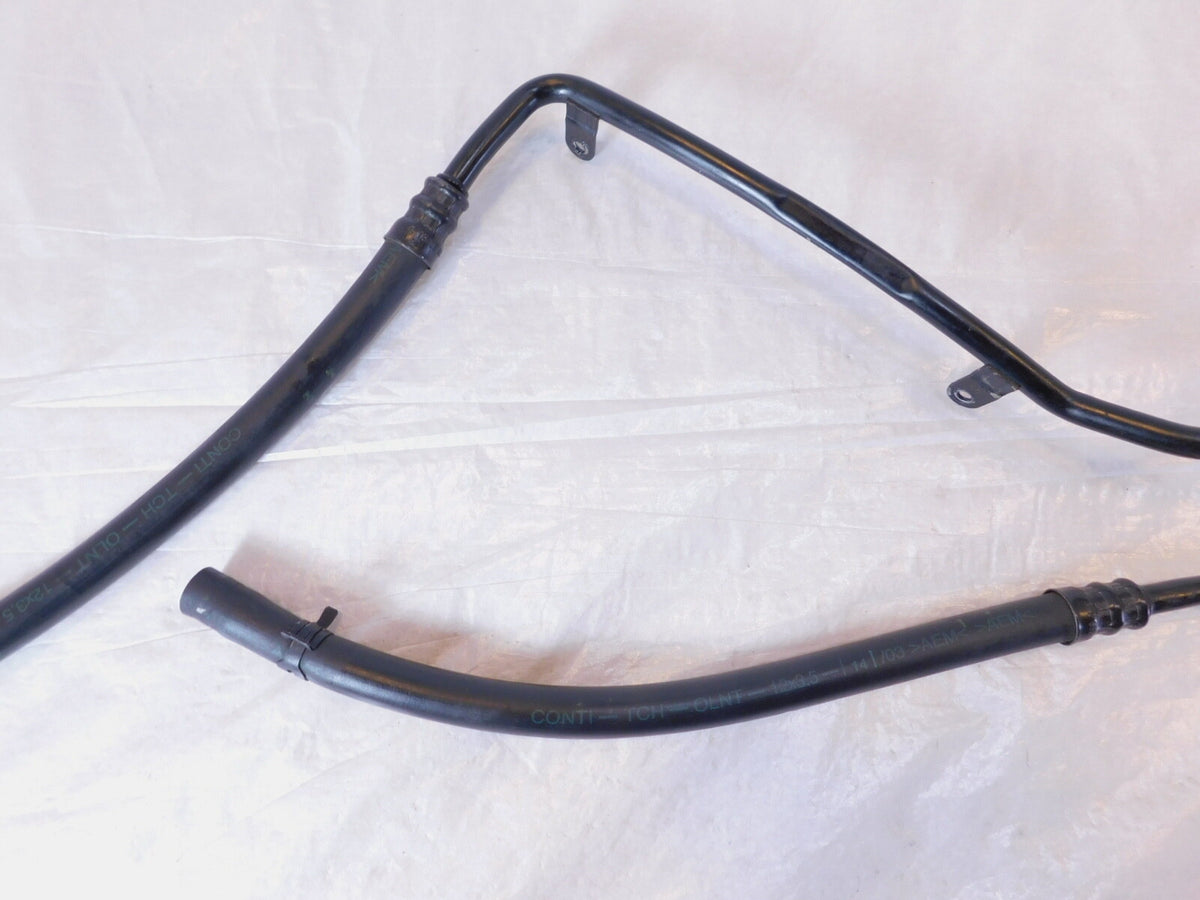 1993-2005 BMW R1100RS R1150RS Black Engine Motor Oil Inlet/Outlet Cooling Pipes - C3 Cycle