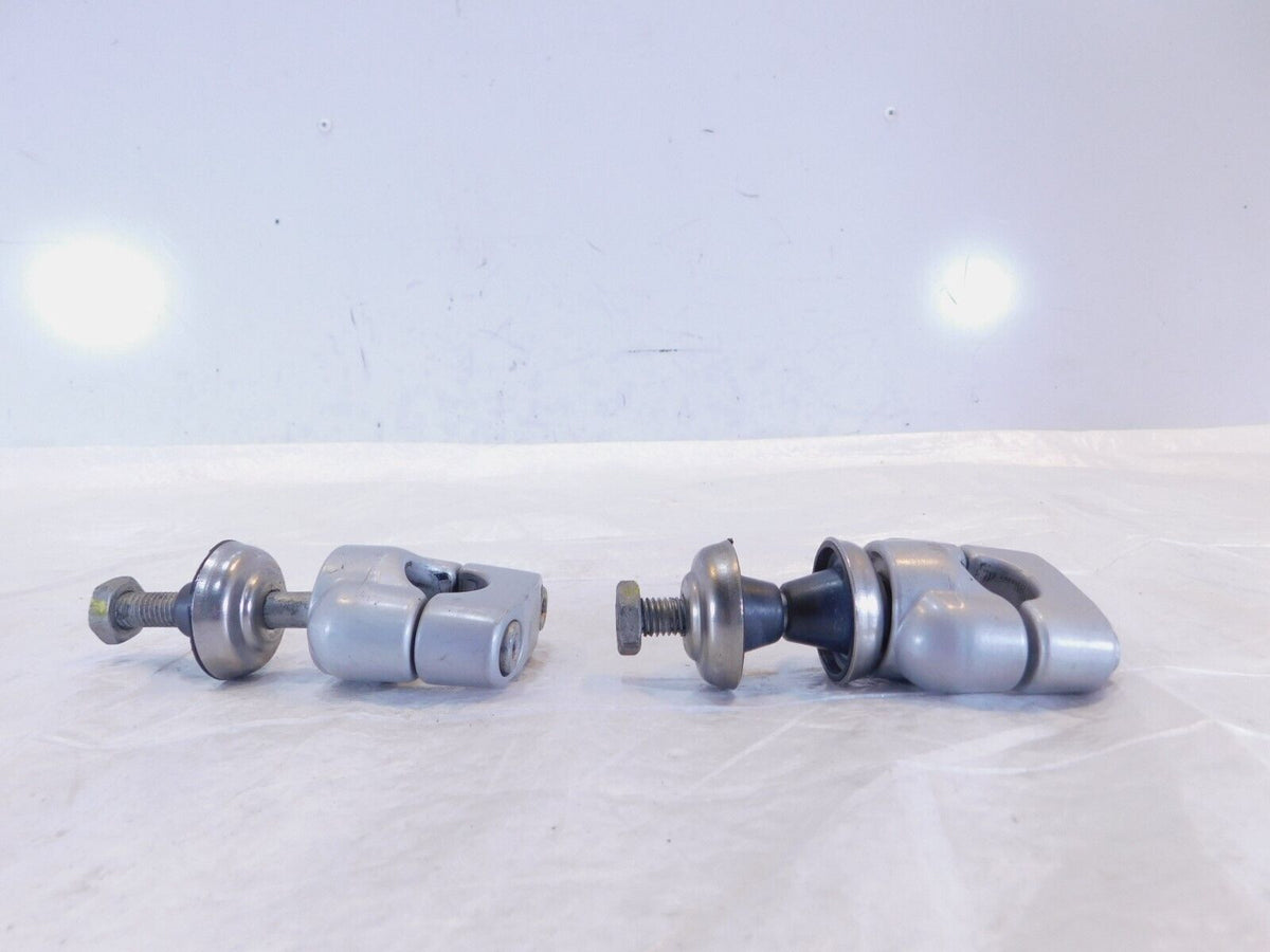 1997-2000 BMW F650 Funduro F650ST OEM Front Handlebar Riser Clamp Bracket Mounts