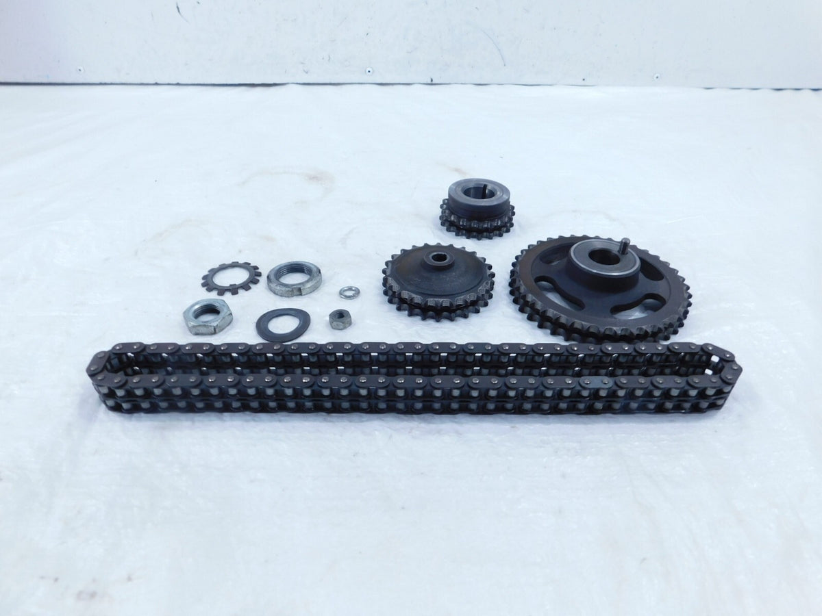 1976 Moto Guzzi Convert V1000 Engine Camshaft Cam Timing Sprocket Gears & Chain - C3 Cycle