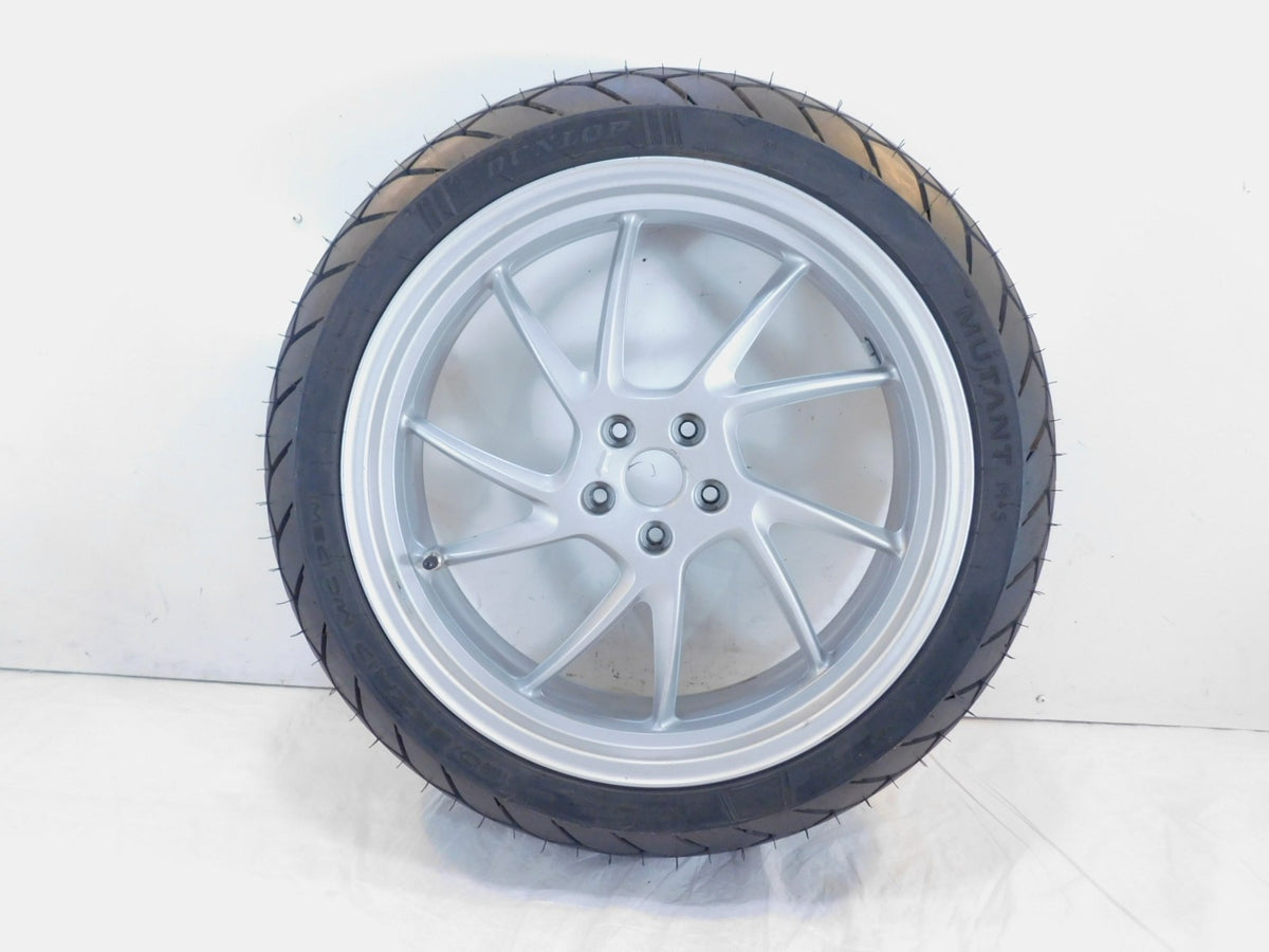 2012-2018 BMW F800 F800GT Cast Silver Rear Wheel Rim & Tire 5.5 X 17 - C3 Cycle